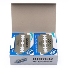 Compatibilité Dorco ST300 avec rasoir de sécurité, polyvalence pratique pour barbiers.