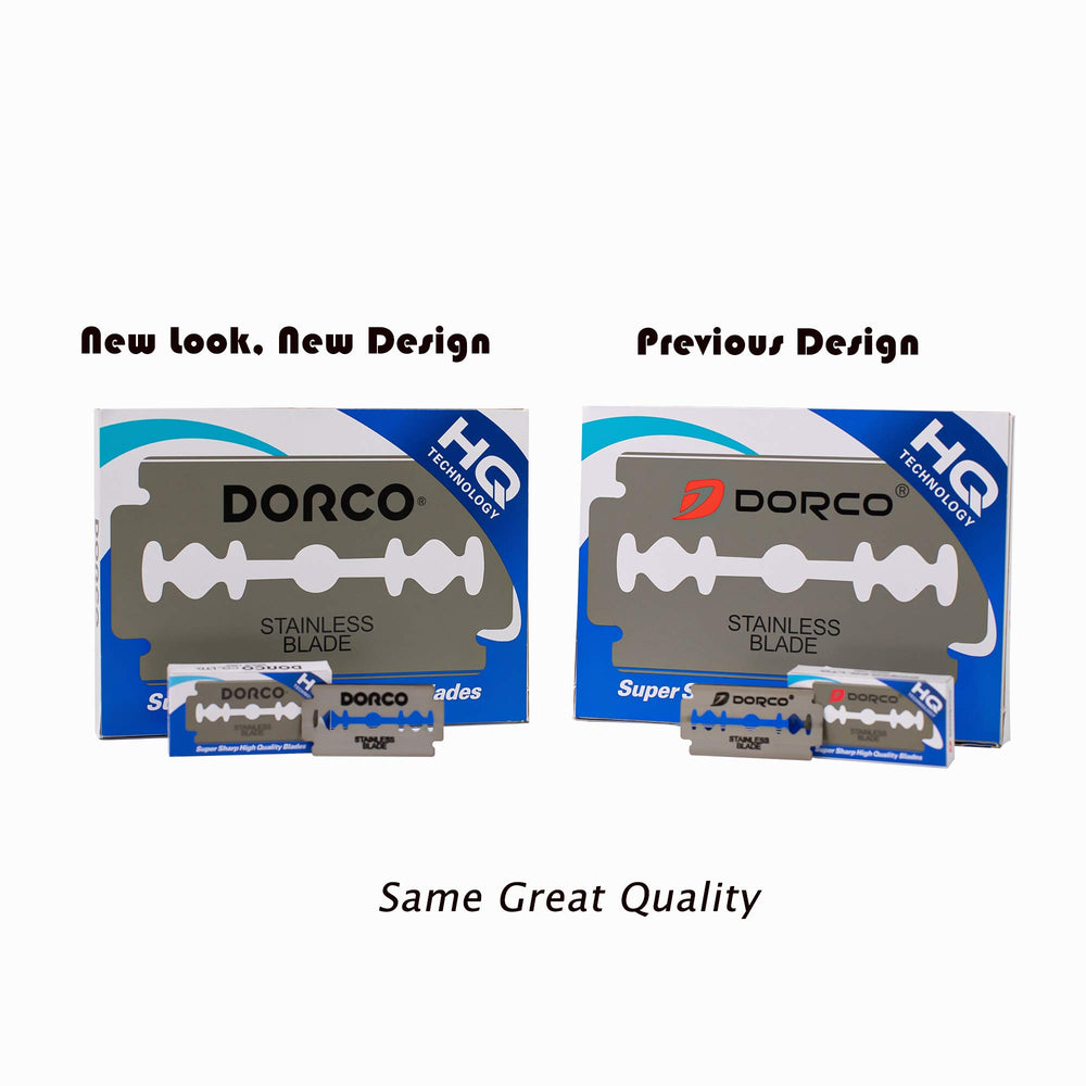 Pack de 200 lames Dorco ST300 offrant une réserve pratique et économique.
