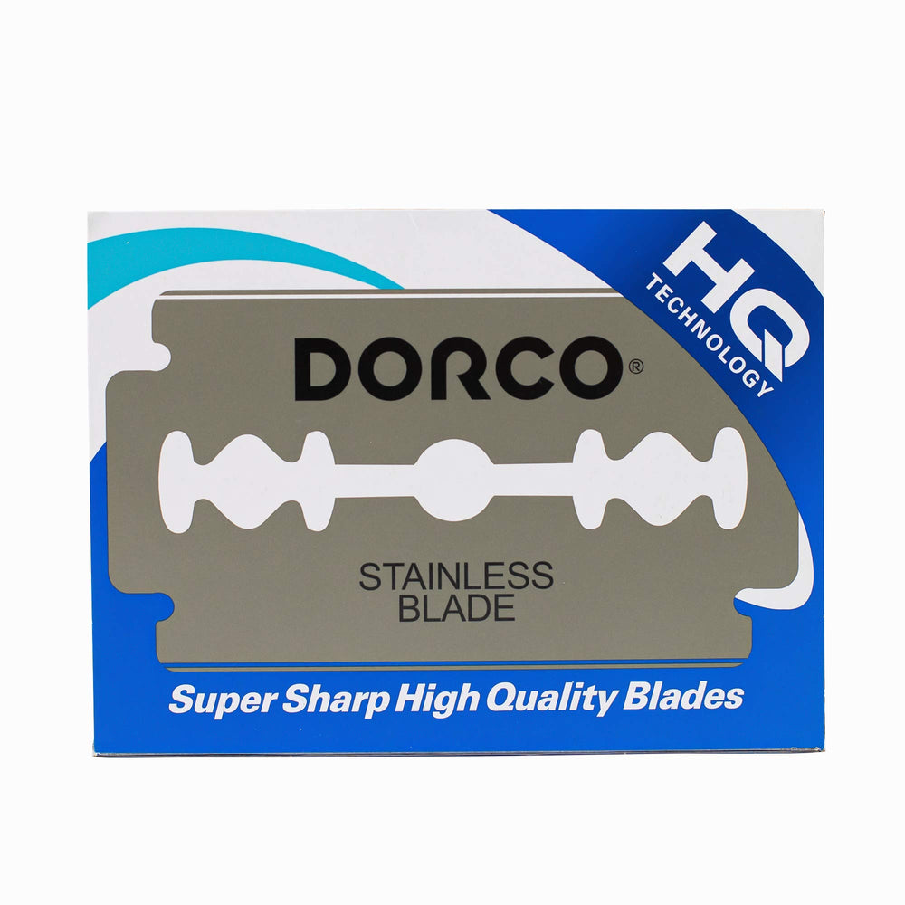 Dorco ST300 avec placage platine, accent sur la netteté et la durabilité.