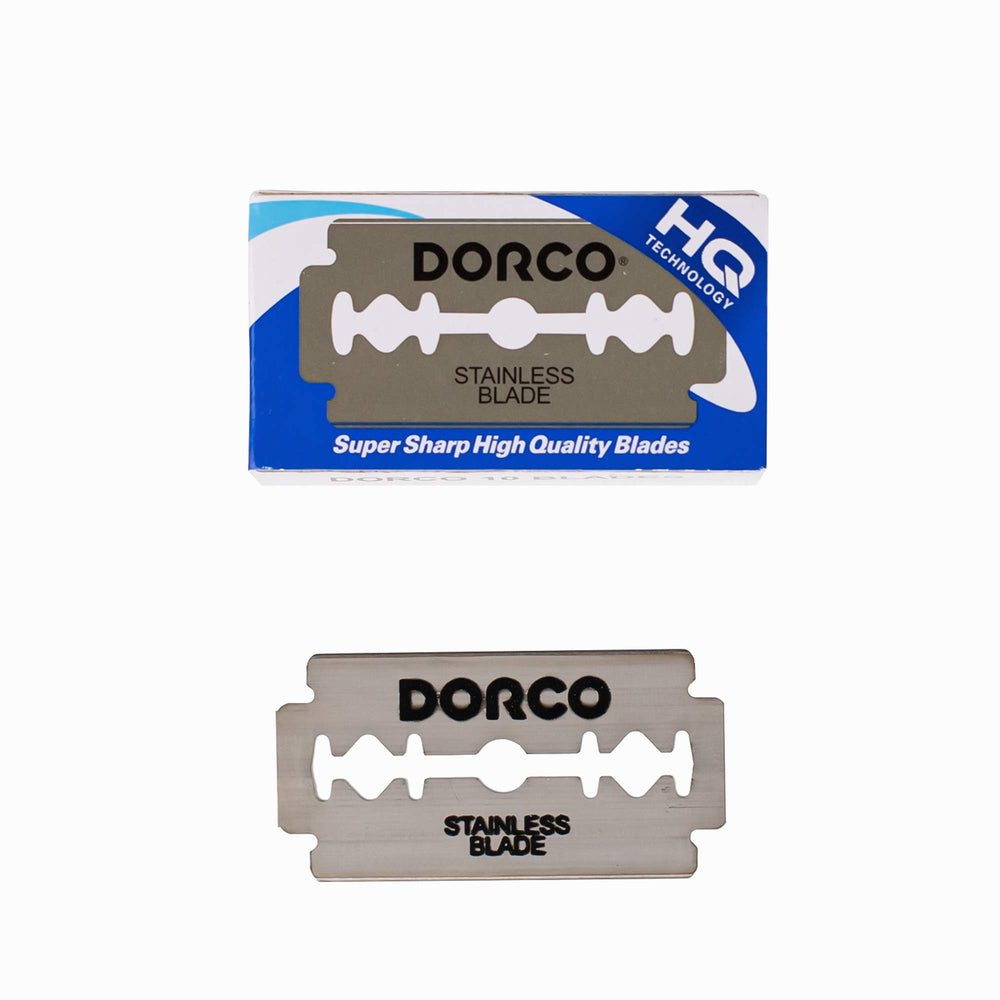 Dorco ST300 compatible avec les rasoirs de sécurité standards pour divers usages.