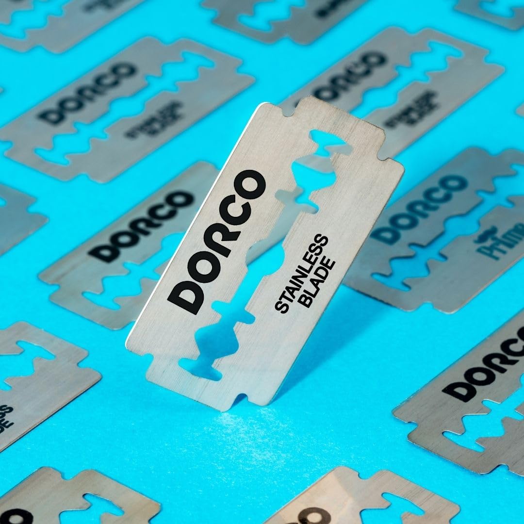 Dorco ST301 Platine Extra – gros plan sur la lame et son revêtement
