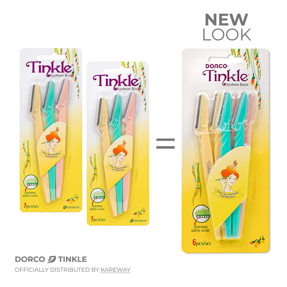 DORCO Tinkle with safety cover showing skin-friendly protection during use