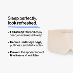 Dore & Rose masque-sommeil-soie-23-momme texture soie : confort haut de gamme