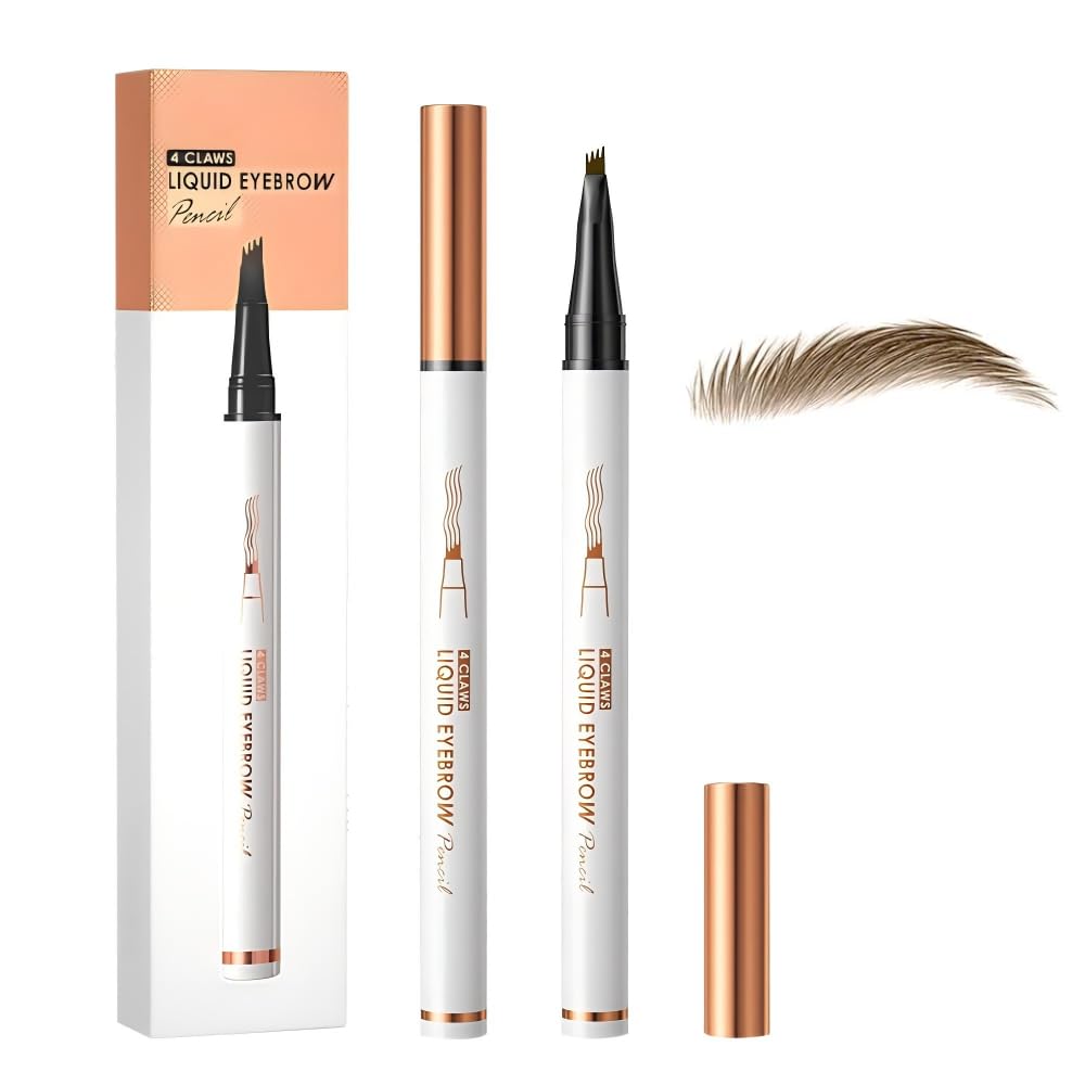 Dorlafamomo 2pcs stylo microblade pour des sourcils nets et naturels.