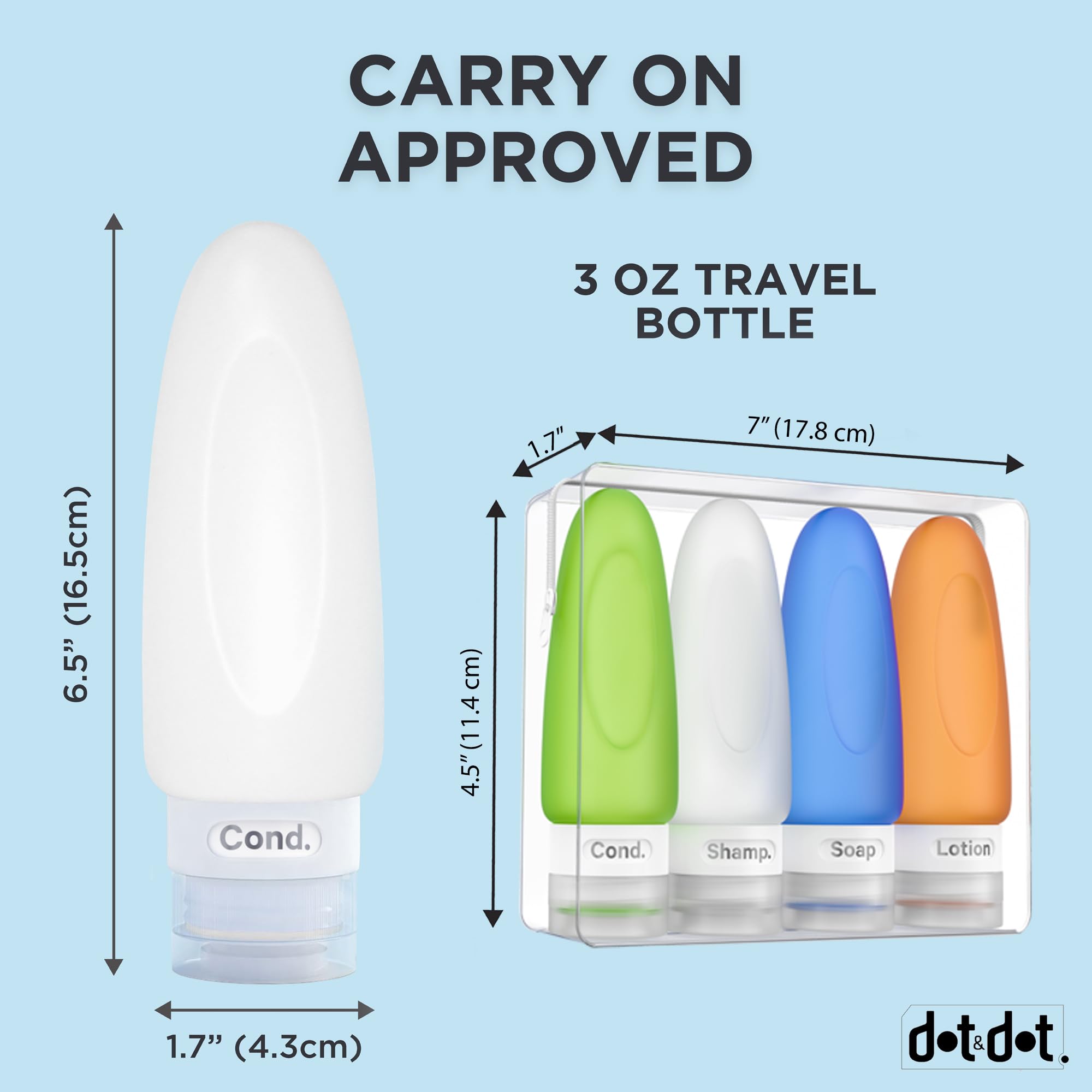 Dot&Dot couleurs variées pour différencier facilement les produits.