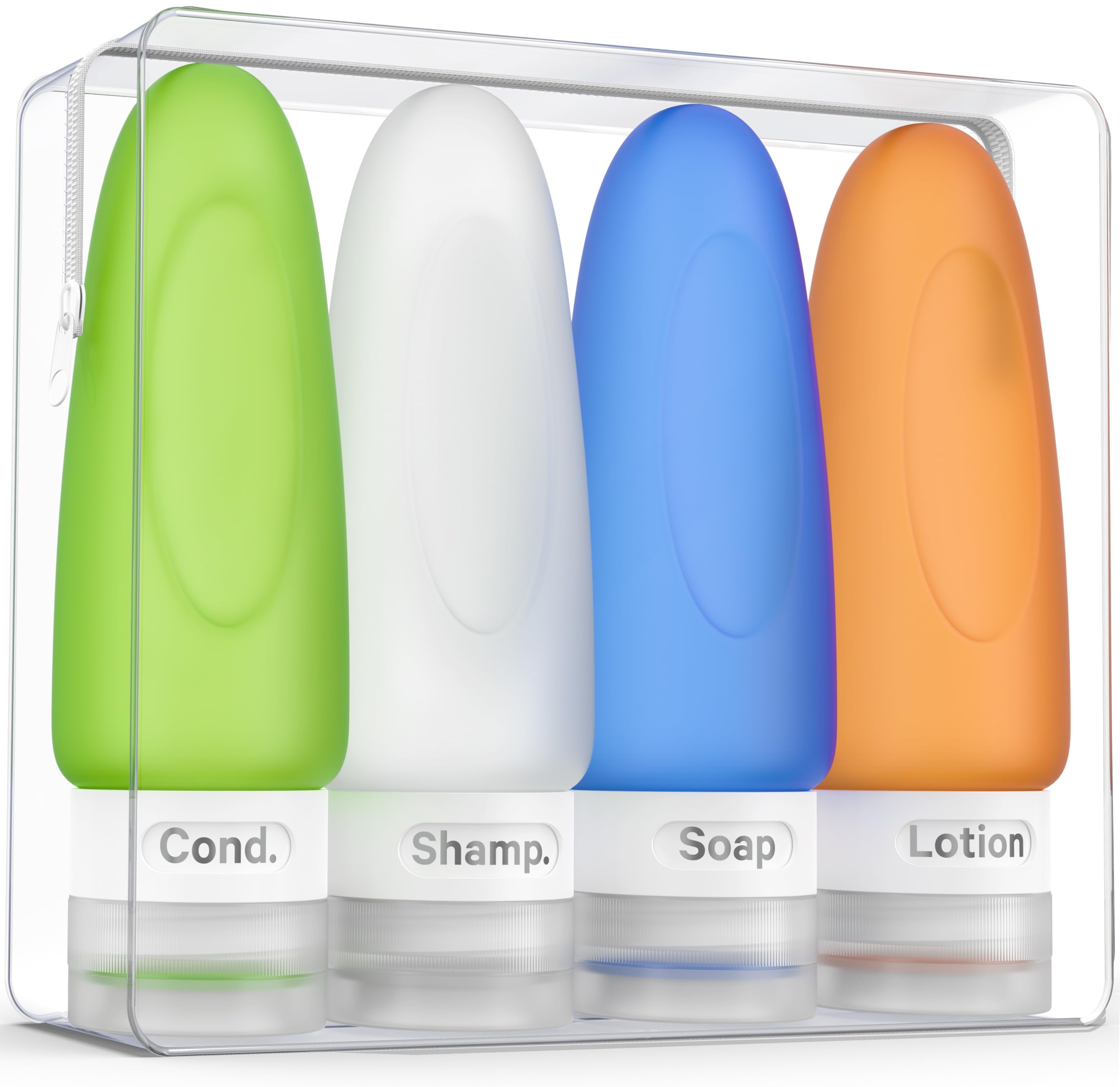Dot&Dot silicone durable pour soins liquides et voyages.