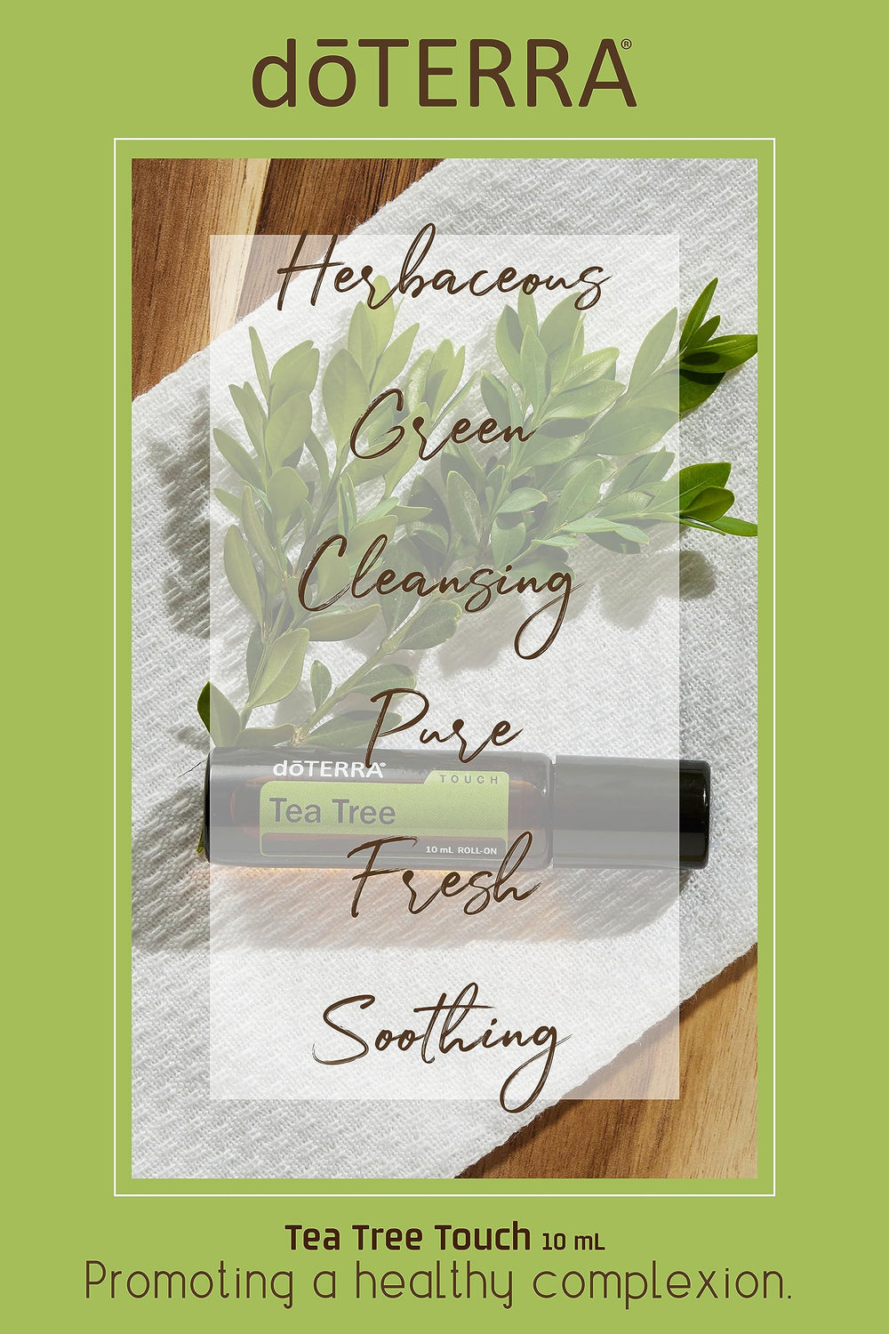usage quotidien du Melaleuca Touch sur zones sensibles
