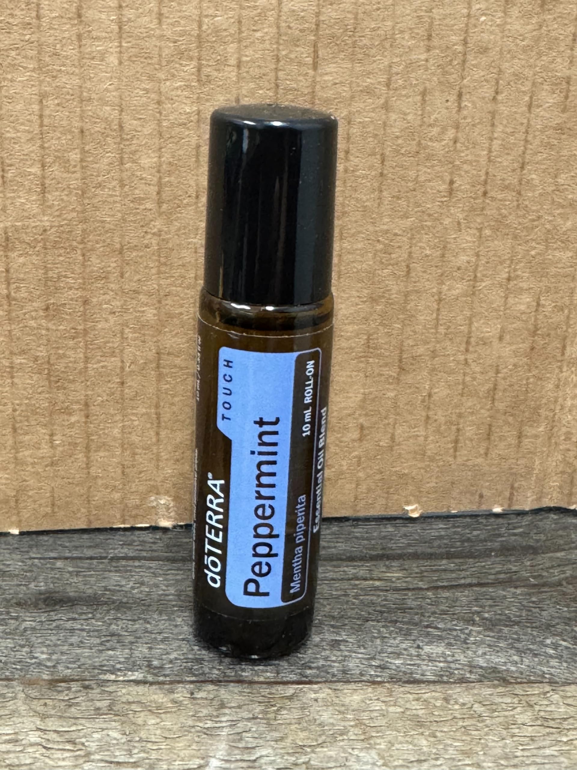 doTERRA Menthe Poivrée Touch, utilisation rapide en déplacement pour rafraîchir.