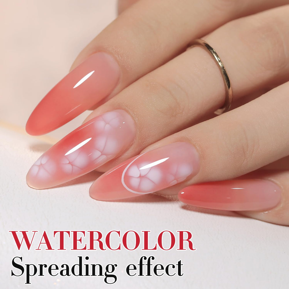 Double Rhythm Blooming Gel: conseils d’application avec Base Gel et Top Coat.