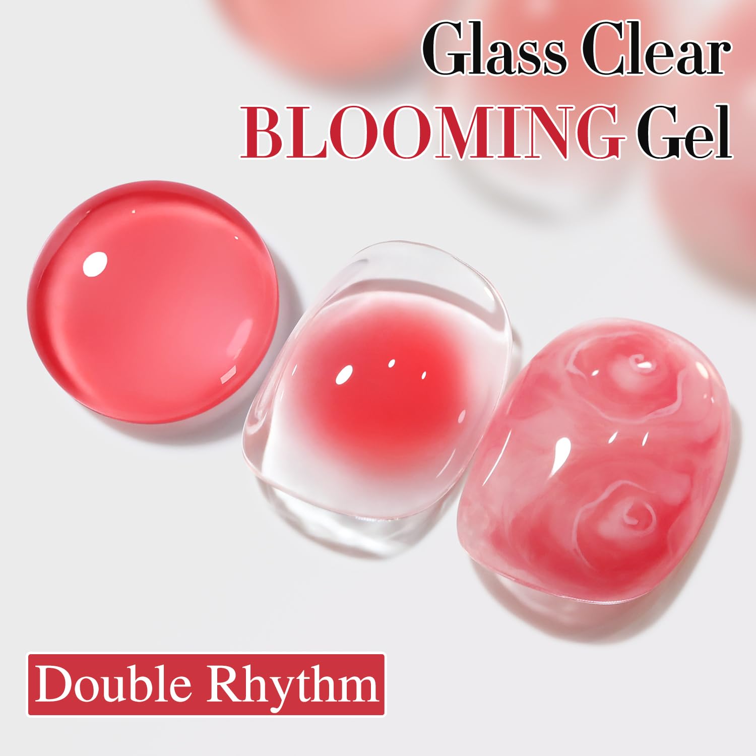 Double Rhythm Blooming Gel: pinceau précis pour une couverture homogène.