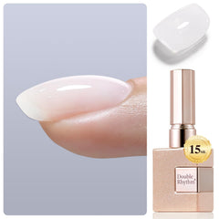 Double Rhythm Bouteille gel blanc lait pour brillance durable