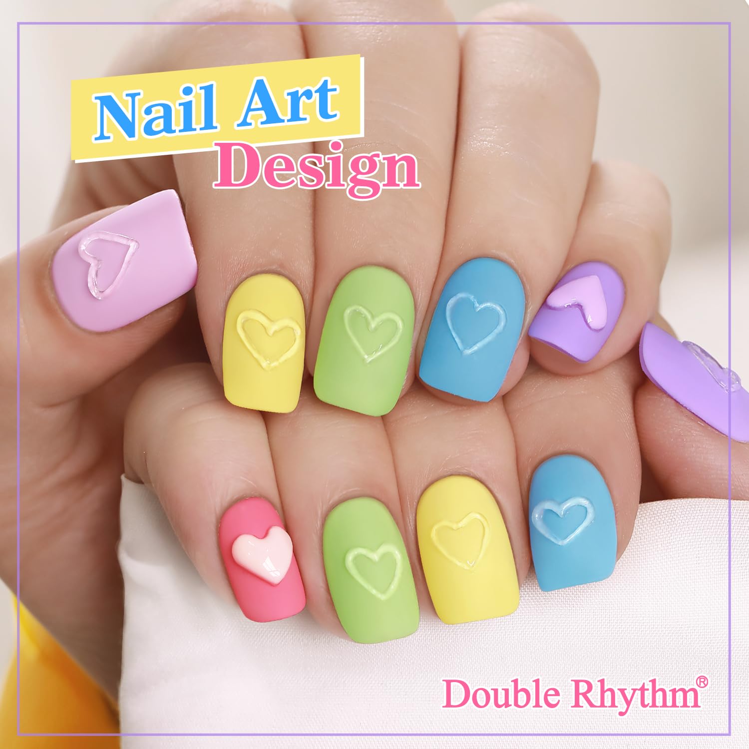 Double Rhythm: brillance durable sur les ongles.