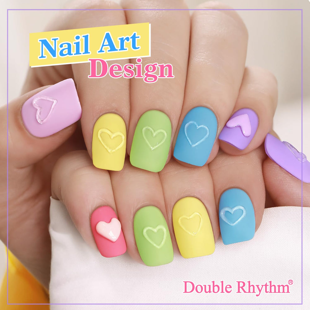 Double Rhythm: brillance durable sur les ongles.