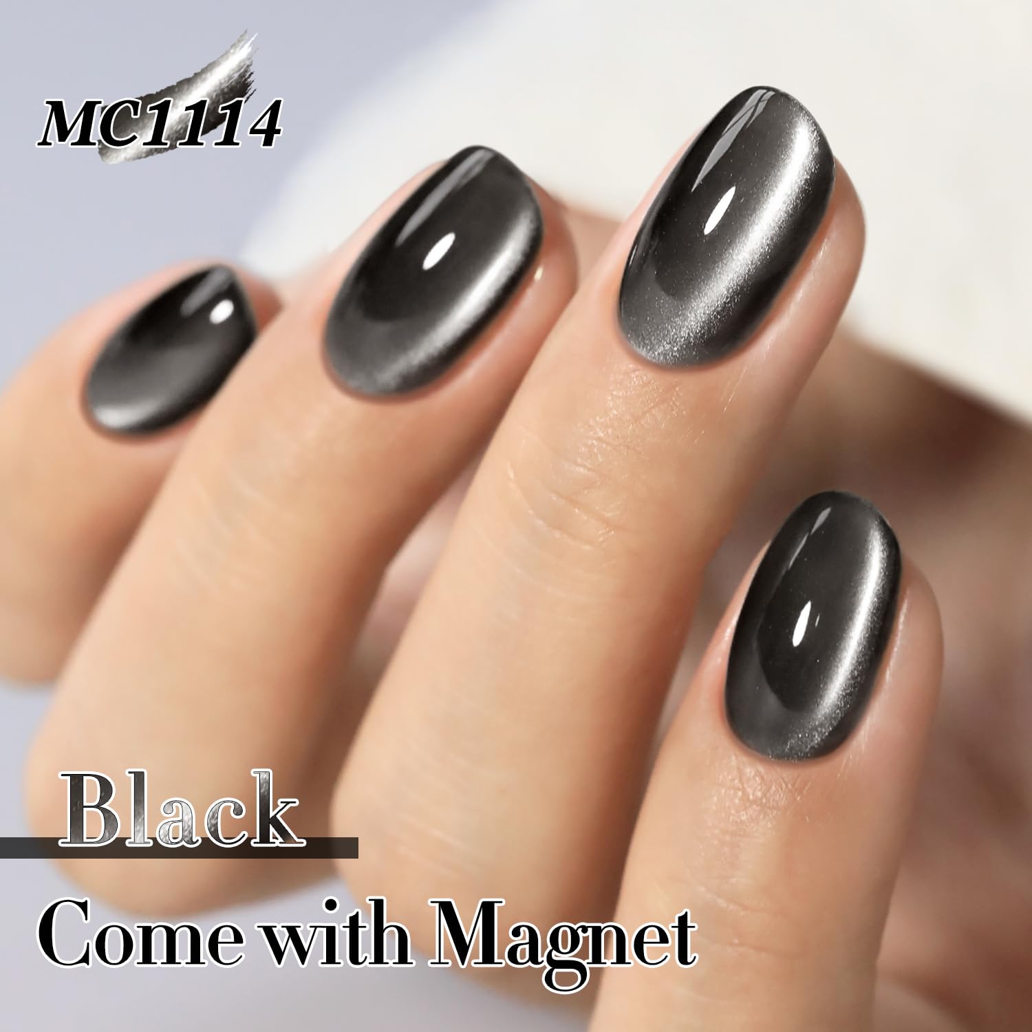 Coffret Double Rhythm 6 couleurs œil de chat pour nail art maison.
