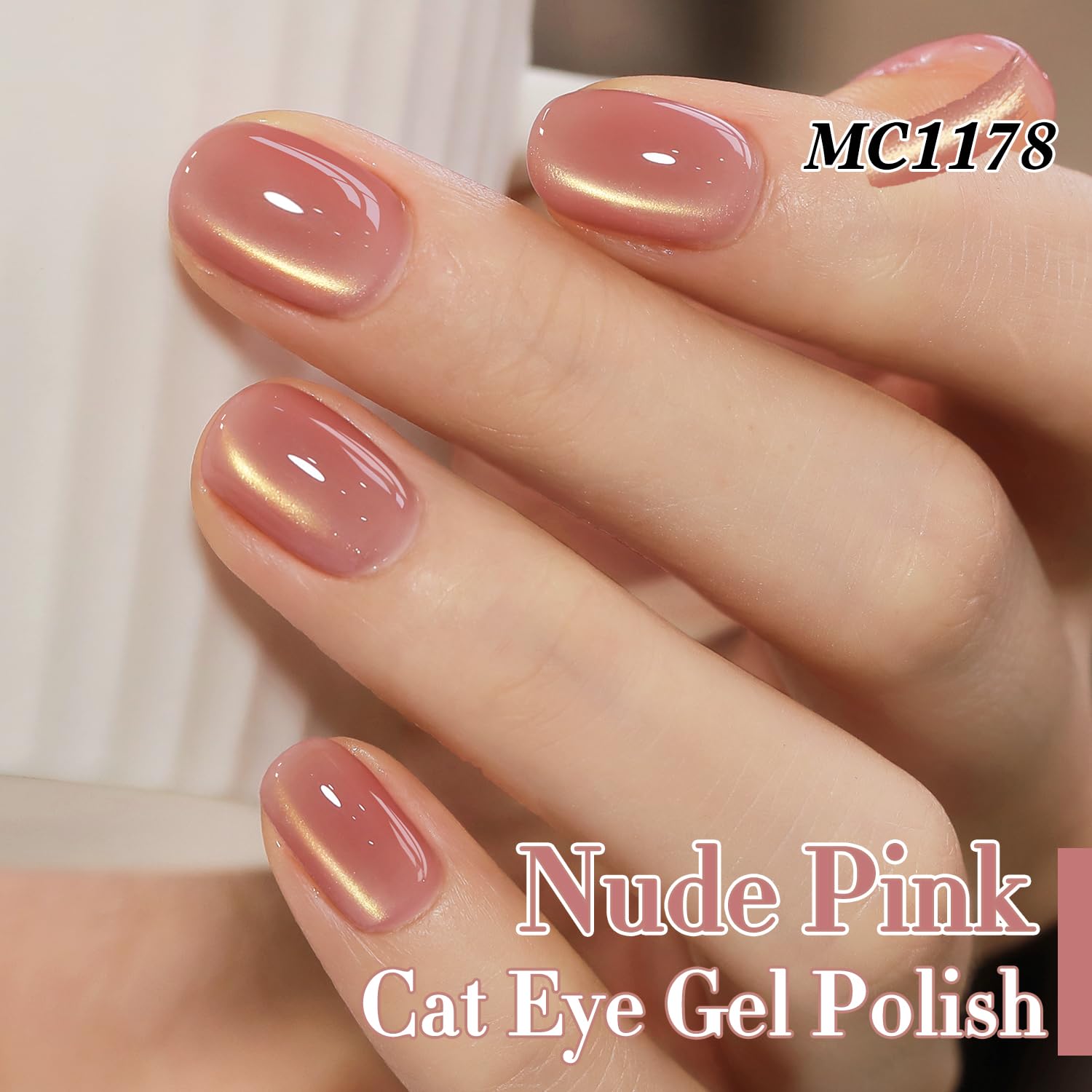 Double Rhythm couleur translucide nude rose pour looks subtils