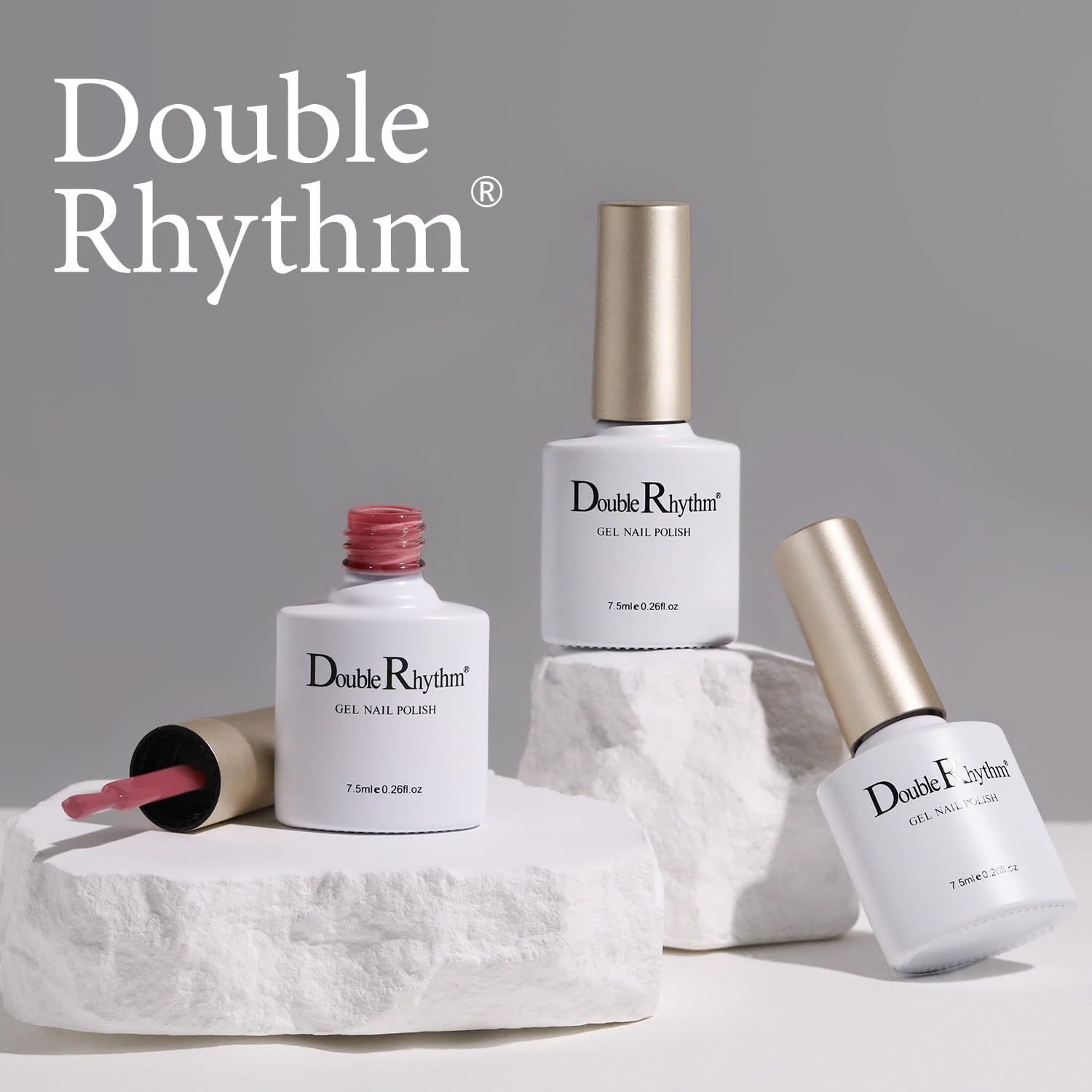 Double Rhythm finished manicure with smooth shine