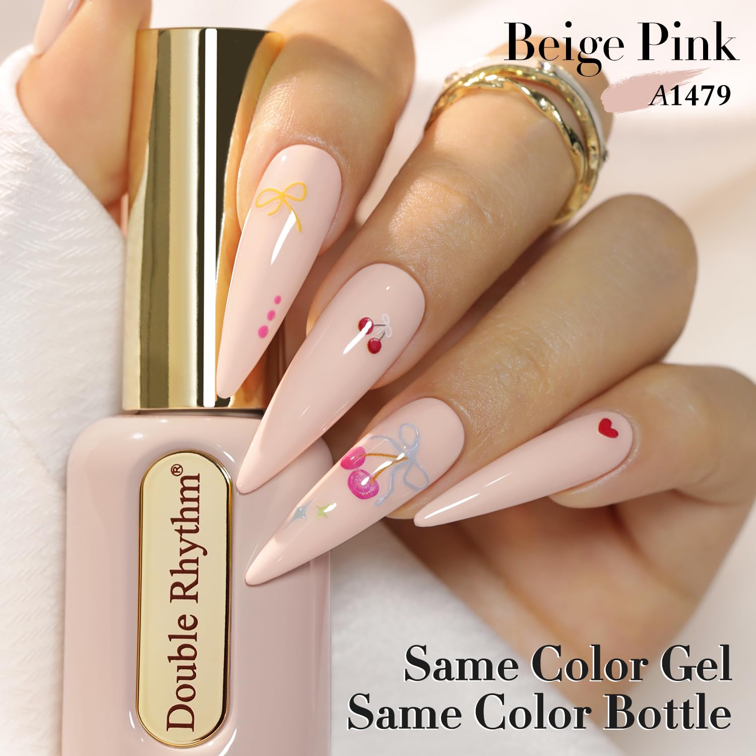 Double Rhythm formule saine et sans toxines pour des ongles plus sûrs.