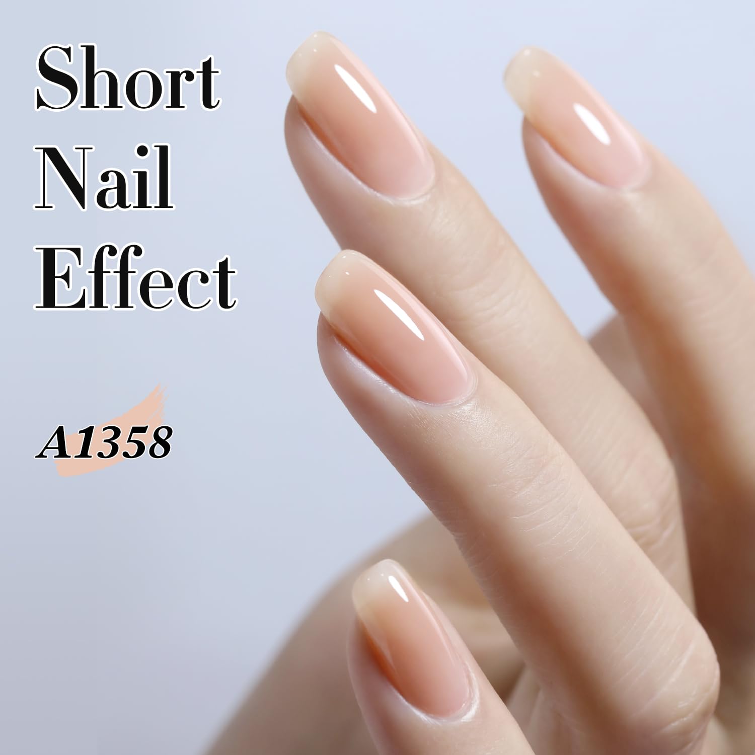 Application de la base Double Rhythm sur l'ongle pour une adhérence optimale.