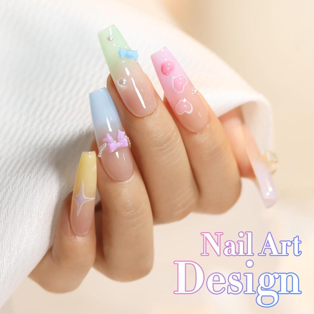 Double Rhythm gel polish vert, séchage rapide sous lampe UV