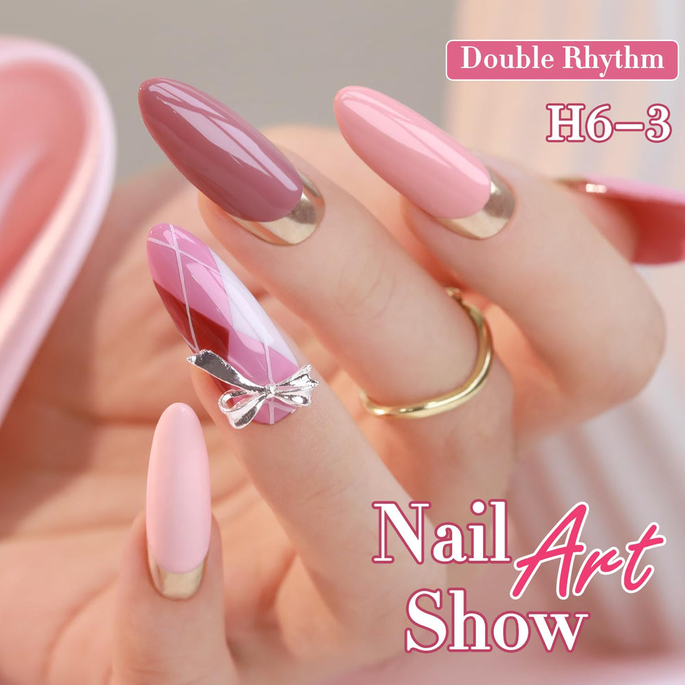 Double Rhythm Gel Polish – échantillons de couleur inclus pour choix précis