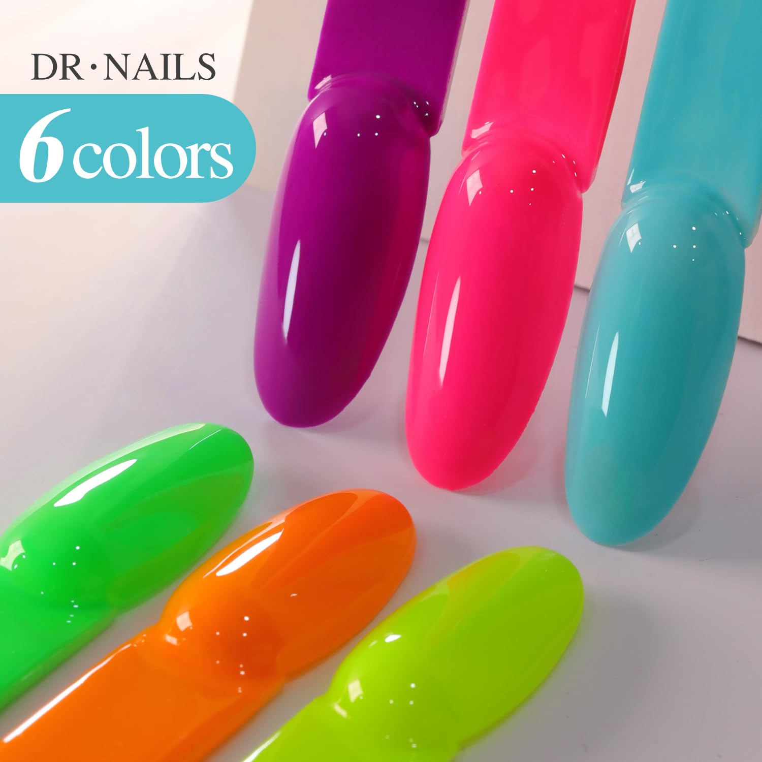 Double Rhythm Gel Vernis Neon: finition brillante et couleurs vives pour un look durable.