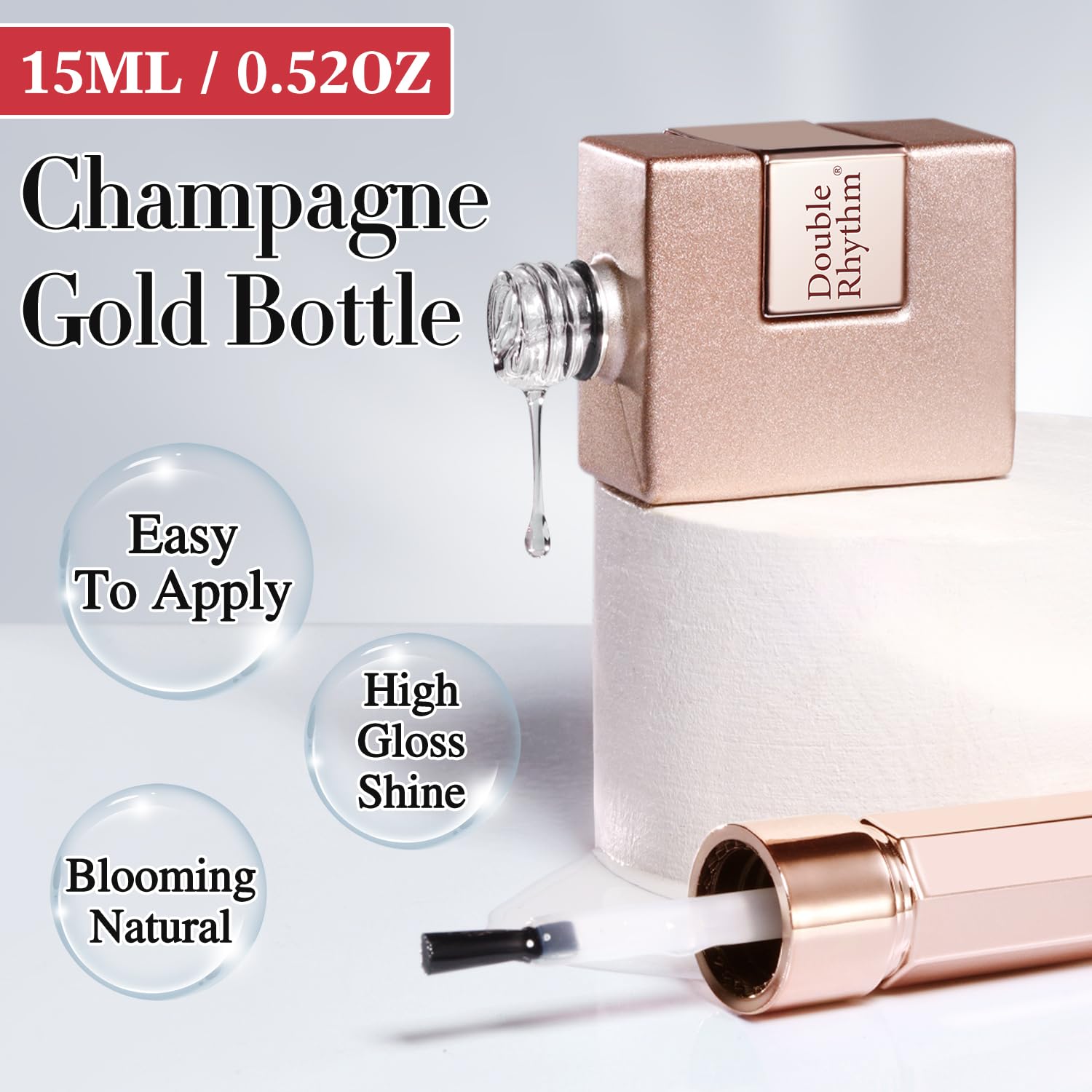 Double Rhythm Blooming Gel: idée cadeau idéale pour passionné d’art ongulaire à domicile.