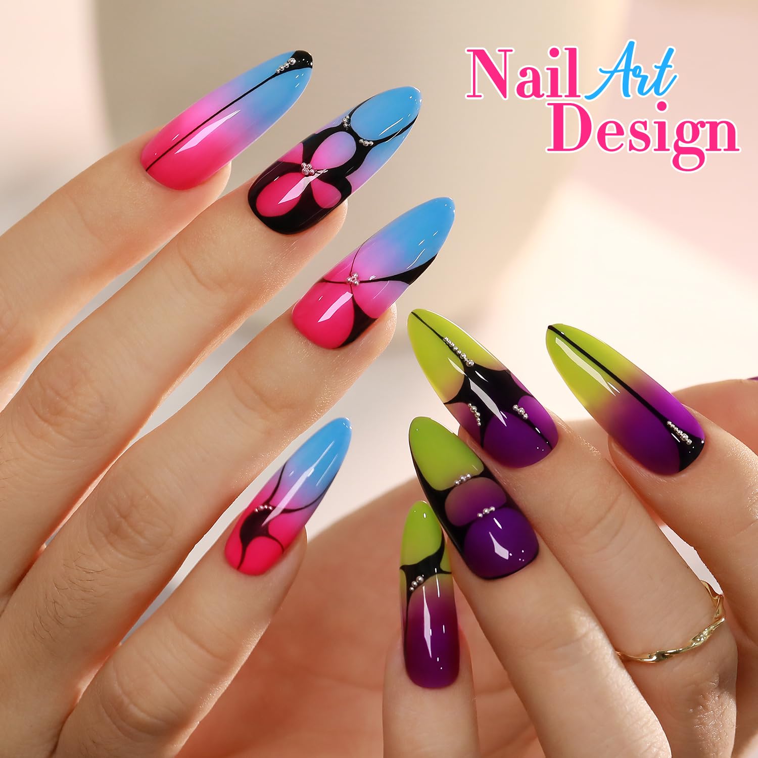 Lampe LED/UV Double Rhythm pour nail art rapide et fiable.