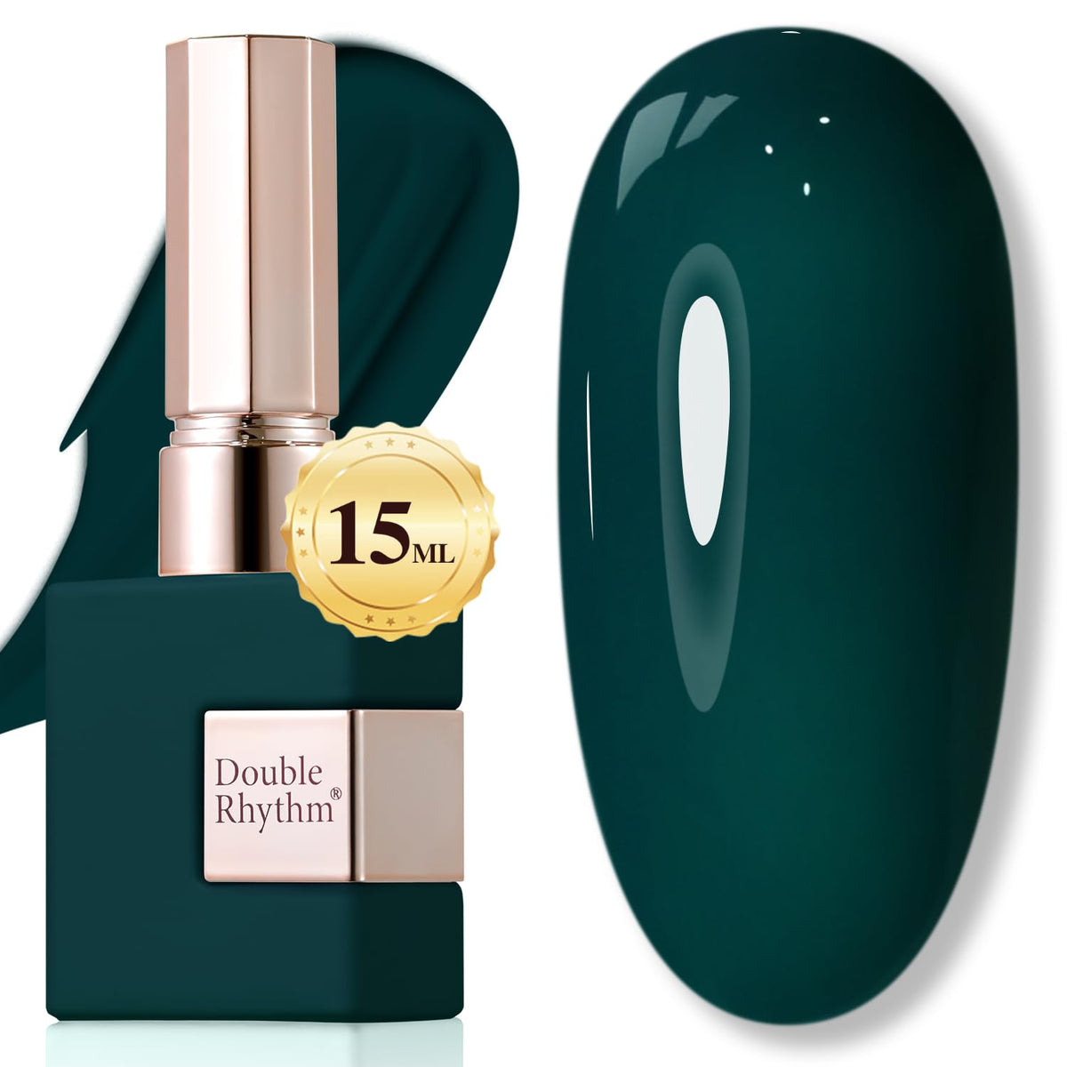 Double Rhythm vernis gel meme couleur et flacon, uniformité assurée.