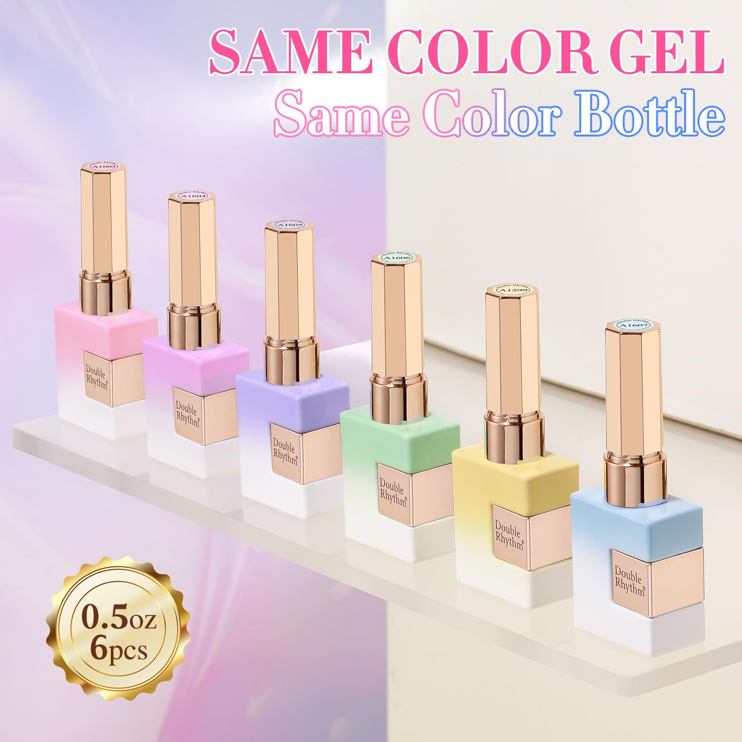 Double Rhythm démonstration d'ongles maison, design coloré et accessible