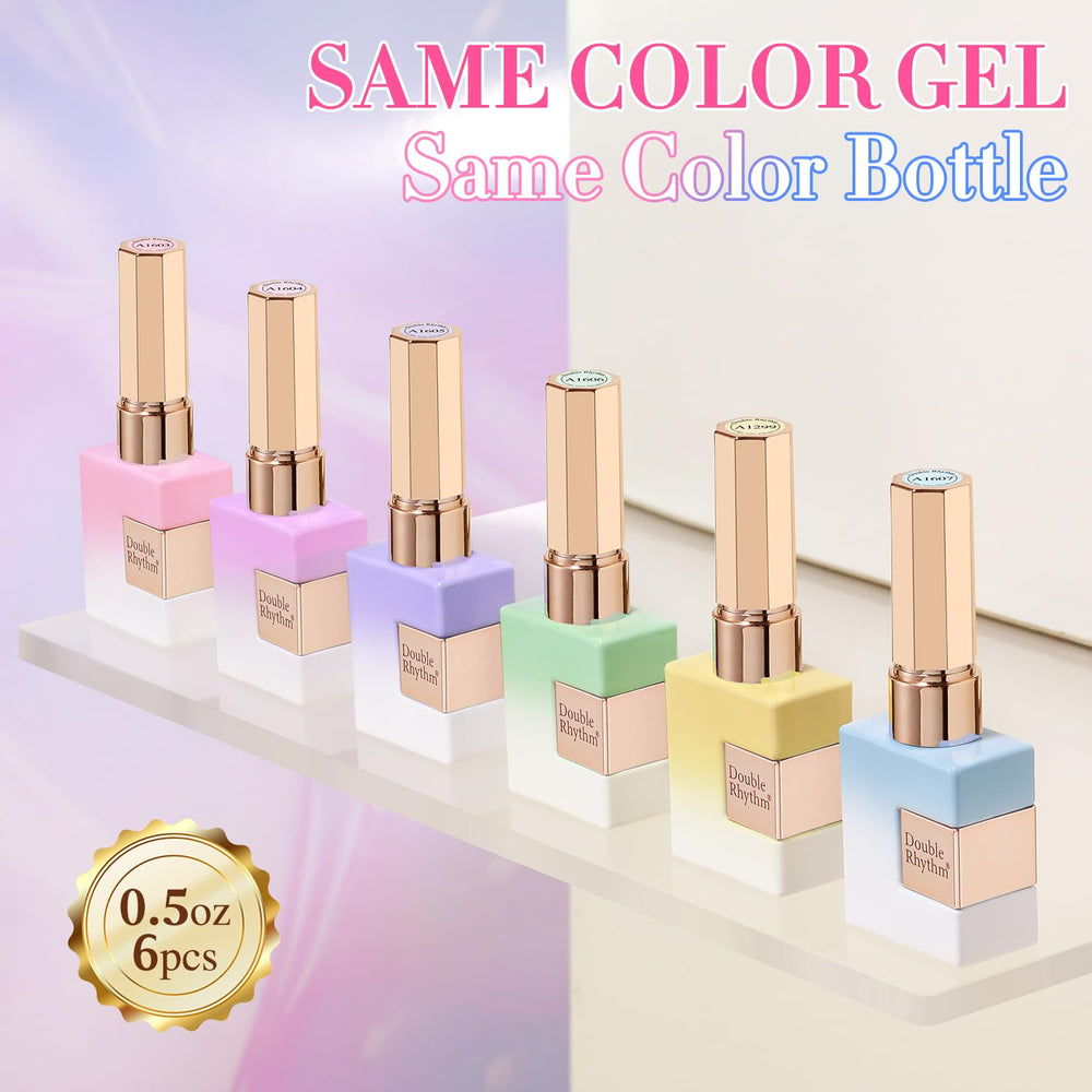 Double Rhythm démonstration d'ongles maison, design coloré et accessible