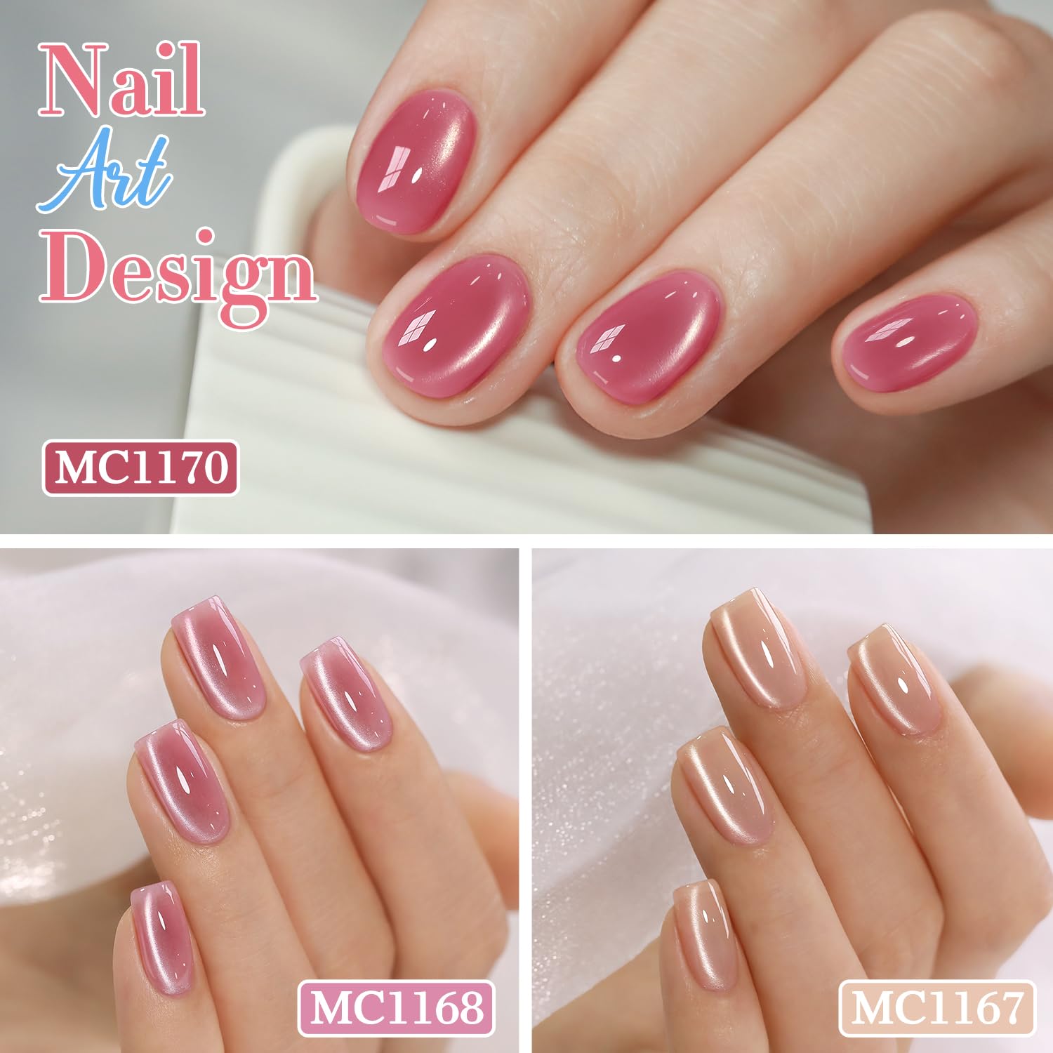 Paillettes et nacres Double Rhythm pour un look étincelant et glamour.