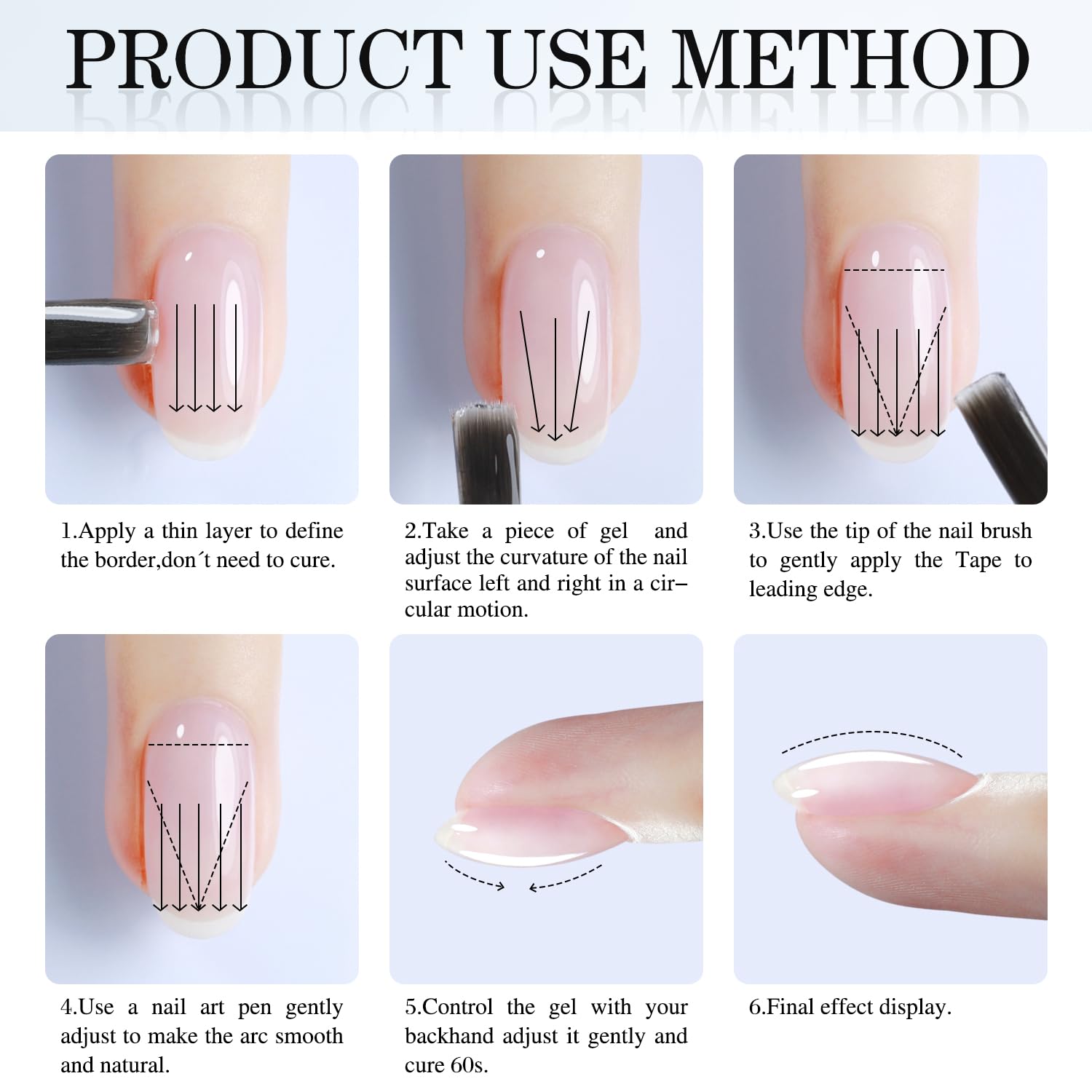 Double Rhythm Retrait par trempage sans endommager les ongles