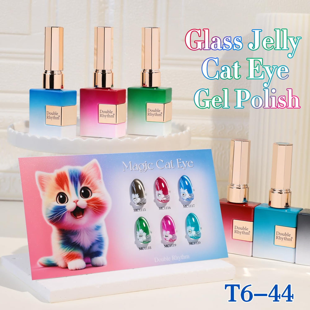Gel Double Rhythm sans-toxine et odeur faible, formule sûre pour sessions à domicile.