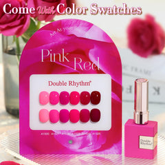 Double Rhythm vernis gel prêt à l’emploi pour application facile à domicile.