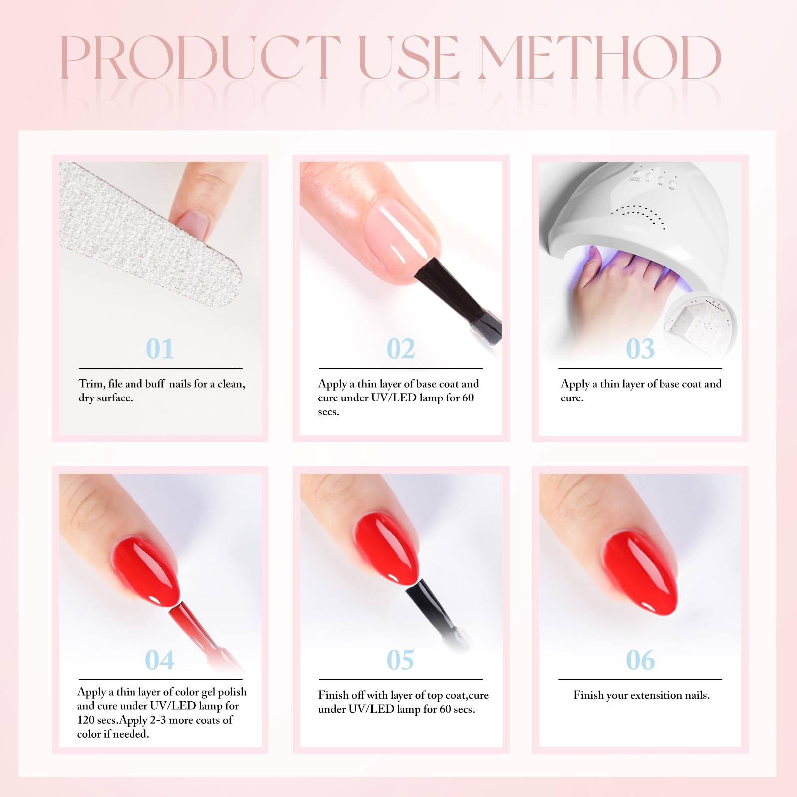 Vernis gel Double Rhythm, emballage soigné idéal pour domicile.
