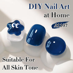 Double Rhythm vernis gel avec applicateur lisse pour une application fluide.