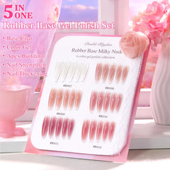 Base coat Double Rhythm prêt à appliquer sur ongles avant couleur