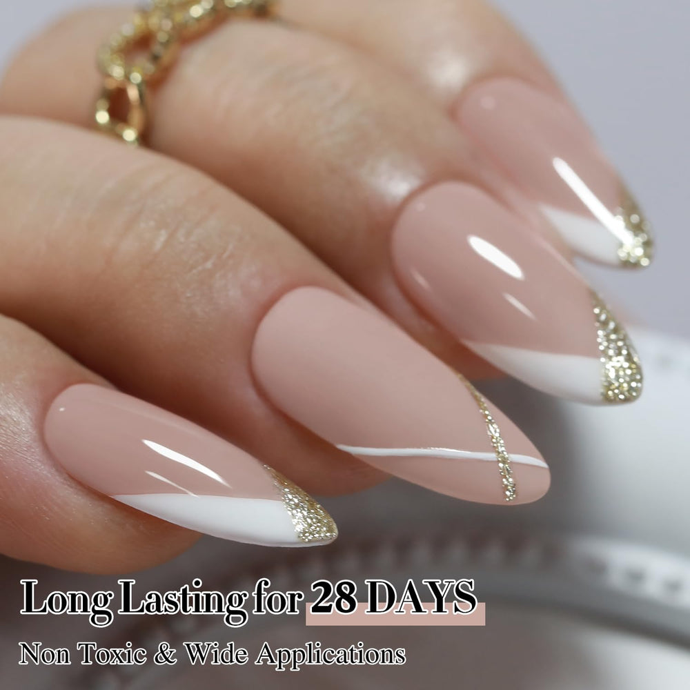 Application facile avec Double Rhythm Gel Polish, idéale pour débutants.