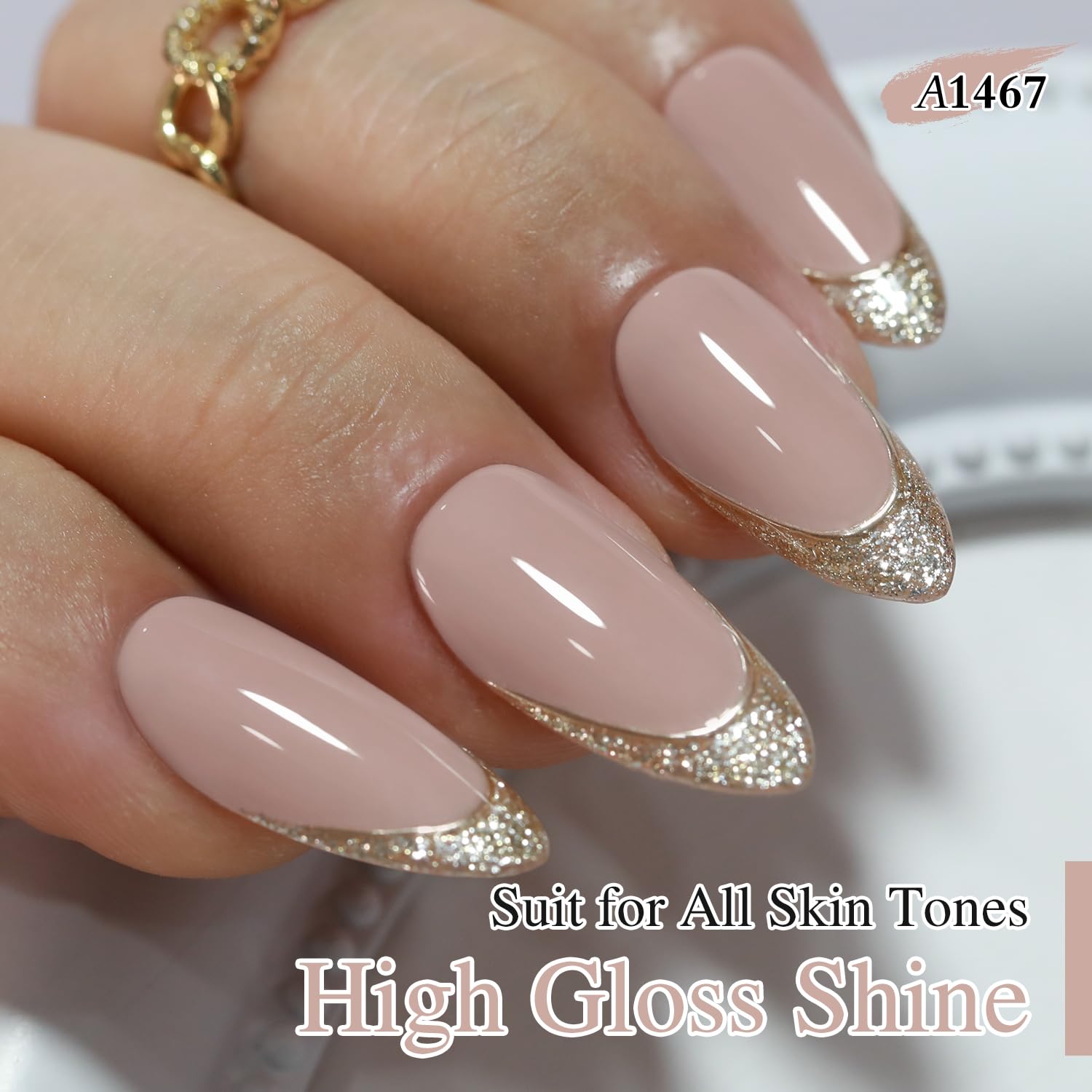 Base et couche supérieure requises pour Double Rhythm Gel Polish, tenue prolongée.
