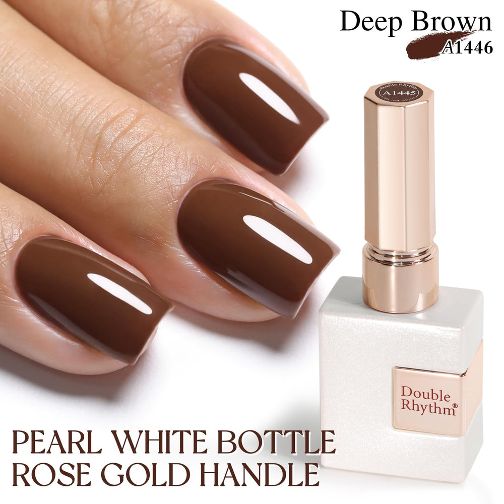 Vernis Gel Double Rhythm – base et top intégrés pour une application fiable.