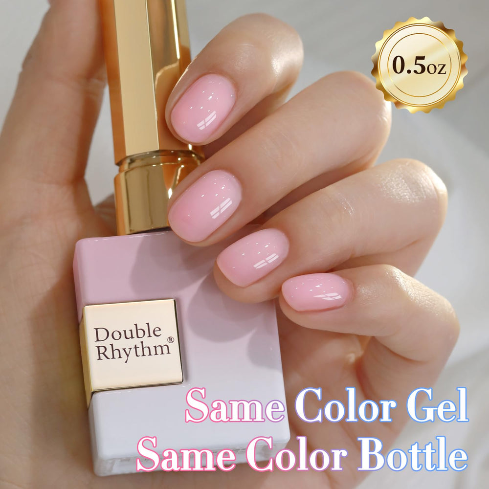 Vernis gel Durable et brillant après cure UV/LED avec Double Rhythm.