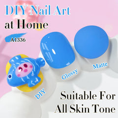 Vernis gel Double Rhythm brillance élevée, fini professionnel pour domicile.