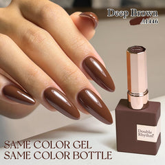 TeintePure brun foncé pour une couleur homogène sur les ongles