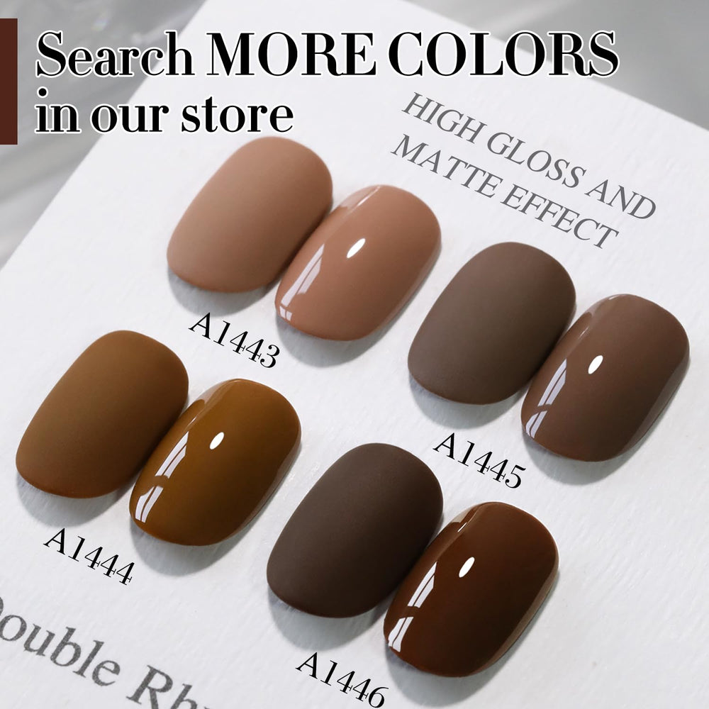 Tenue longue durée possible avec une application soignée et base/top coat