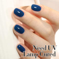 Vernis gel neutre translucide Double Rhythm pour un look naturel.