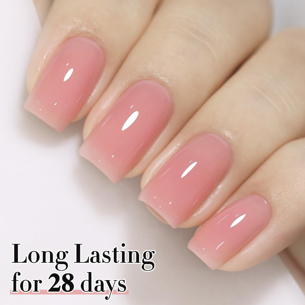 Double Rhythm vernis gel formule saine et faible odeur pour ongles.