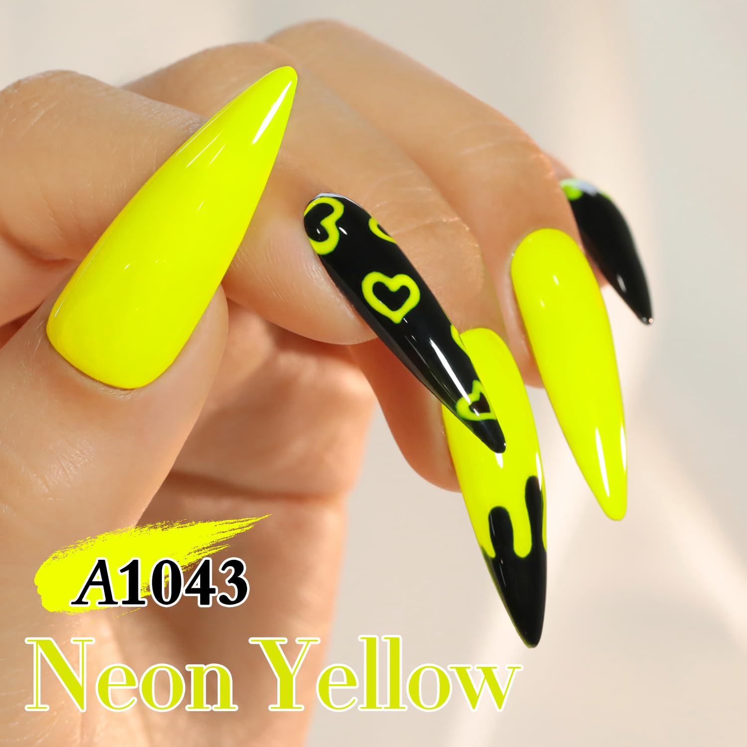Double Rhythm Jaune Neon: odeur faible et formule douce.