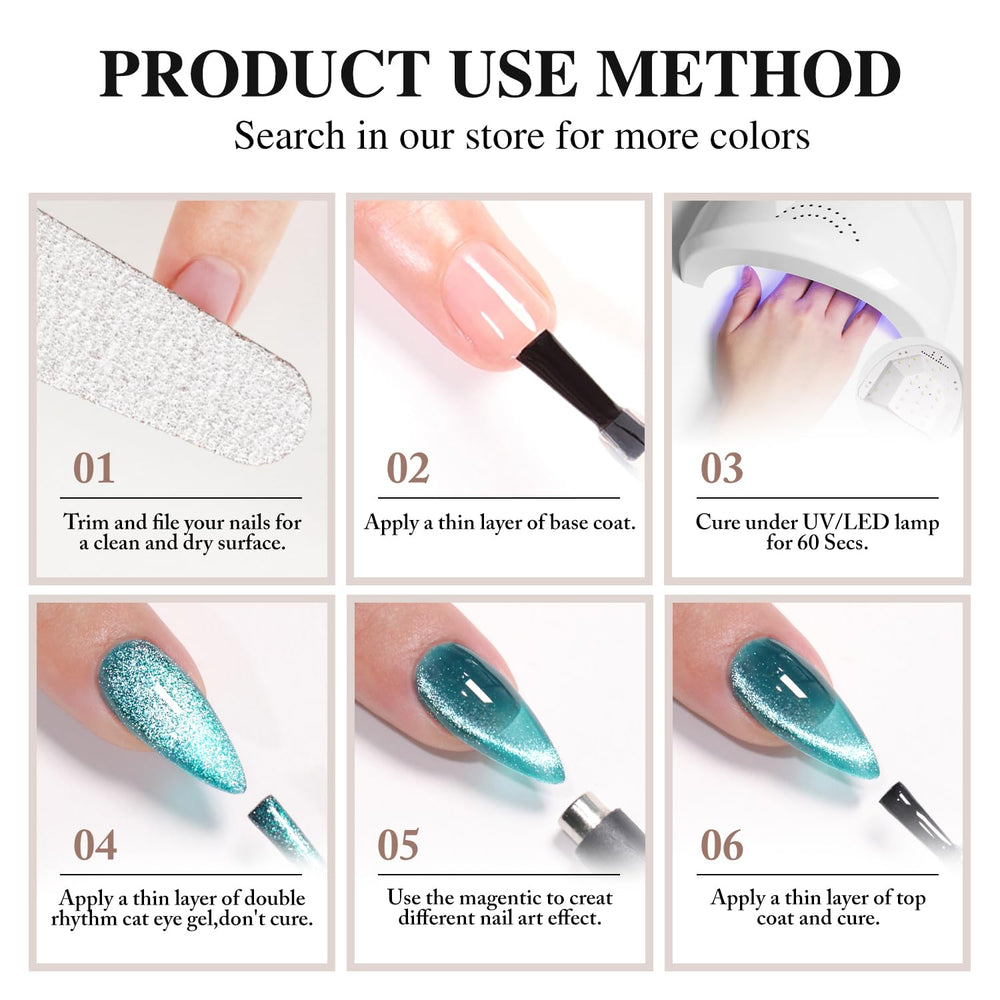 Vernis gel Double Rhythm non toxique et naturel pour une utilisation sûre.