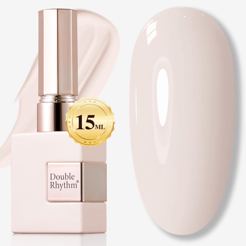 Double Rhythm Pure Sheer 15 ml, bouteille compacte, couleur homogène et tenue longue.