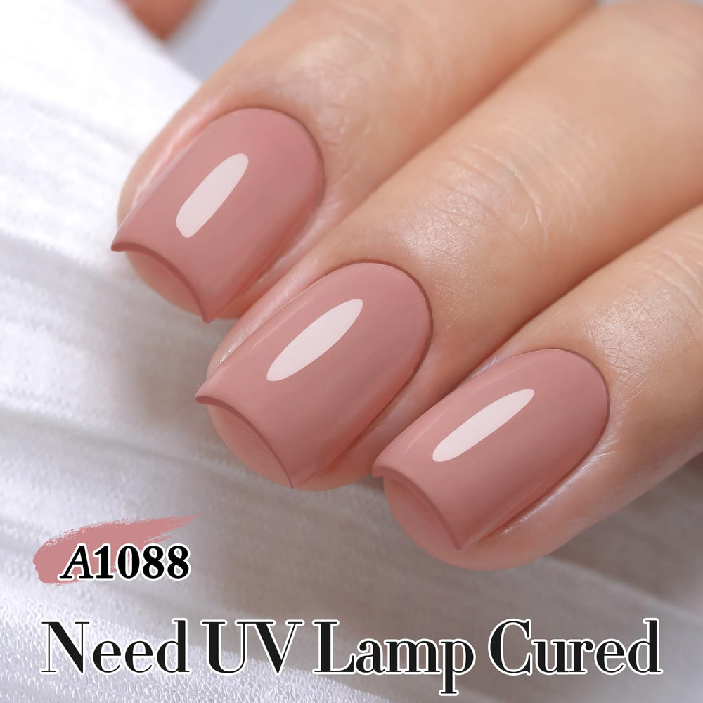 Vernis gel Double Rhythm Pure Sheer, formule faible odeur pour une pose agréable.